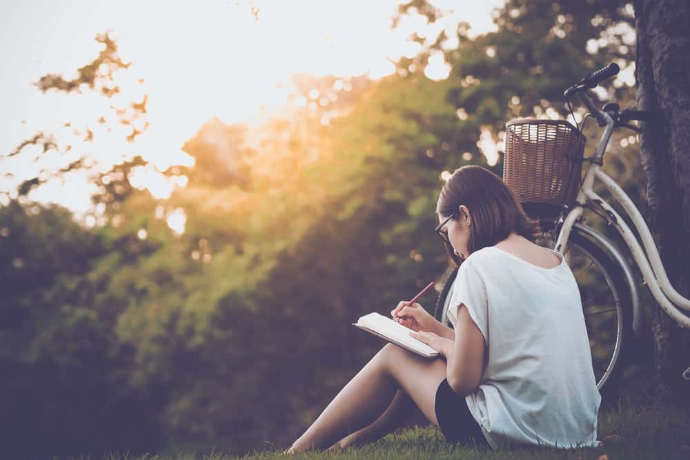 journaling helps with self-care after breakup
