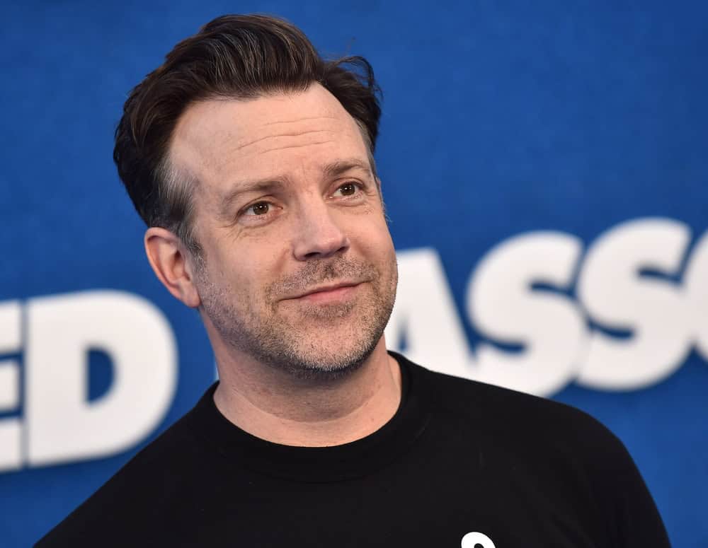 Jason Sudeikis arrives for the ‘’Ted Lasso’ Season 2 Premiere